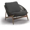 Modern Style Eco-friendly courtyard villa anti-corrosion combination garden outdoor waterproof teak sofa