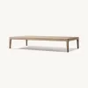 Modern Teak Wood Fabric Outdoor Garden Sofa Set with Quick-Dry Cushions-Eco-Friendly Waterproof Rust-Proof Durable