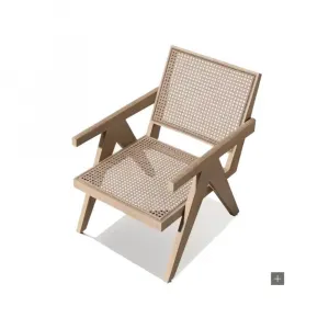 Natural Teak Wood Fabric Outdoor Dining Set Rectangular Table Stackable Chairs-Durable Waterproof Courtyard