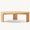 New Design Eco-Friendly Waterproof Sunneda Luxury Contemporary Vigo Collection Outdoor Furniture Solid Teak Coffee Table