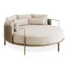 Outdoor Furniture for Beach Patio Pool Courtyard Park Modern Design Aluminum alloy with seat cushion Sunbed Day Bed