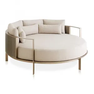 Outdoor Furniture for Beach Patio Pool Courtyard Park Modern Design Aluminum alloy with seat cushion Sunbed Day Bed
