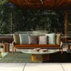 Poolside Backyard