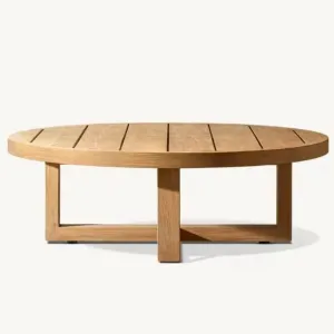 Outdoor Vigo Collection Solid Teak Durable Rust Proof Eco-Friendly Waterproof Coffee table