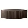 Waterproof Aluminum Alloy Contemporary Design Outdoor Coffee Table-Rust-Proof Weather-Resistant for Sports Fields Parks
