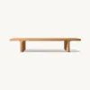 Waterproof New Design Eco-Friendly Sunneda Luxury Contemporary Vigo Collection Outdoor Furniture Solid Teak Coffee Table Model