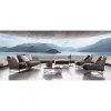 Waterproof Outdoor Furniture woven rope sofa Wicker Stacking sofa