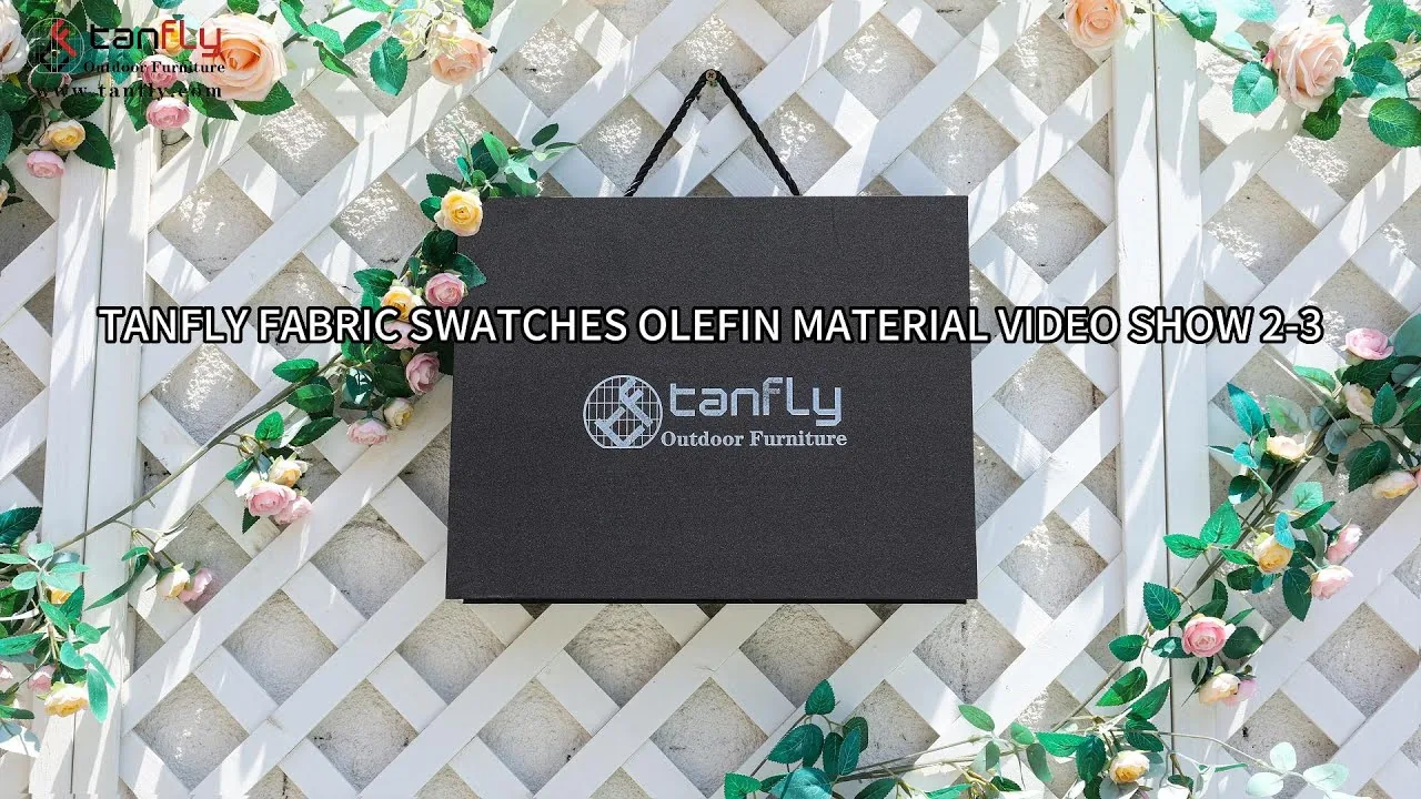 TANFLY STOF Stalen OLEFINE MATERIAAL VIDEO SHOW 2-3