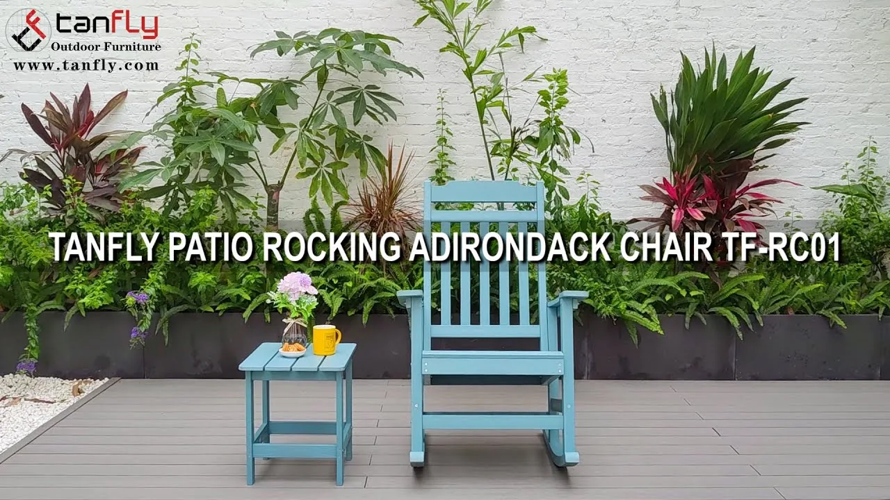 TANFLY PATIO-SCHAUKEL-ADIRONDACK-STUHL TF RC01