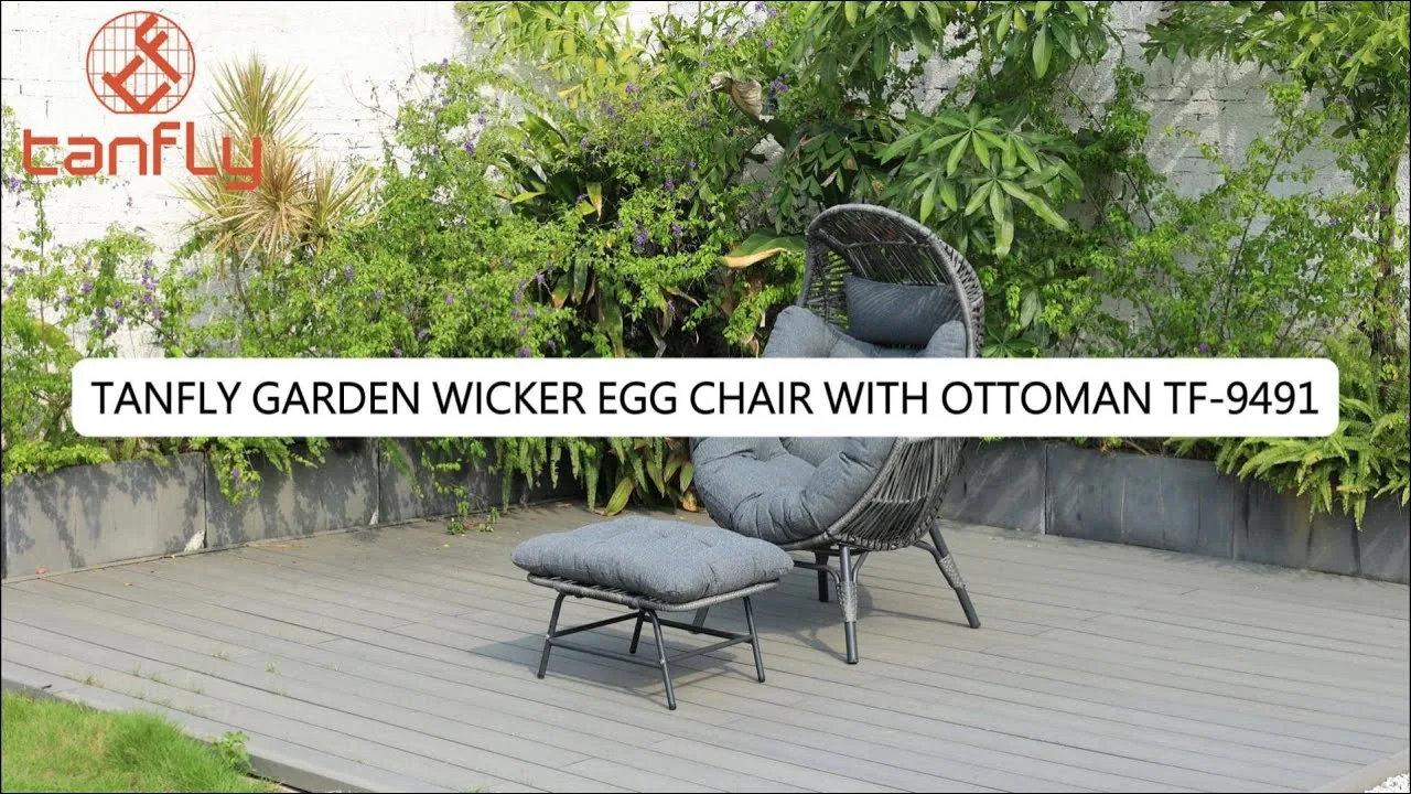 כיסא ביצת נצרים Tanfly Garden עם עות'מאני TF-9491