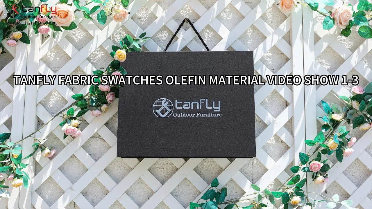 TANFLY STOF Stalen OLEFINE MATERIAAL VIDEO SHOW 1-3