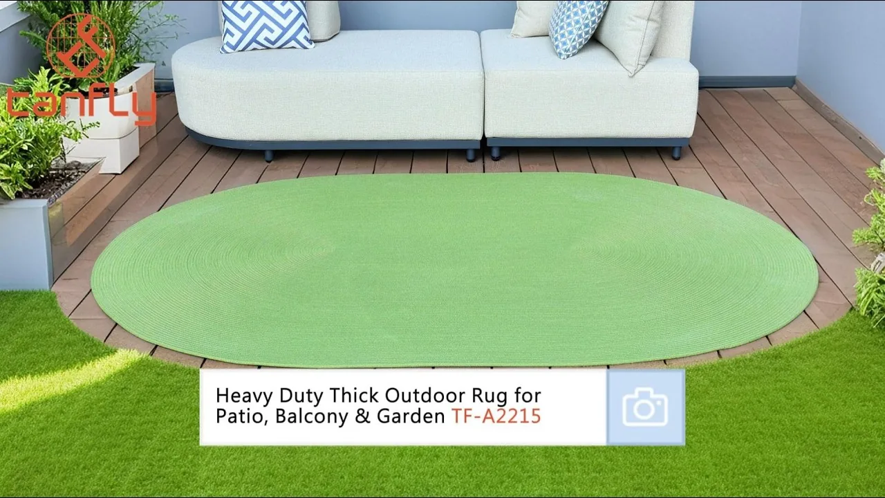Stevig en dik buitenkleed voor terras, balkon en tuin TF-A2215