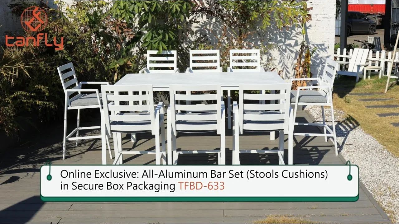 Exclusief online: Volledig aluminium barset in veilige doosverpakking TFBD-633