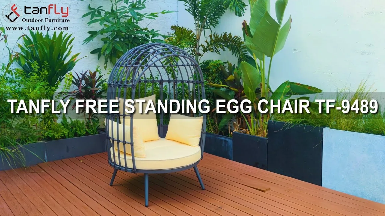 TANFLY VRIJSTAANDE EGG CHAIR TF-9489