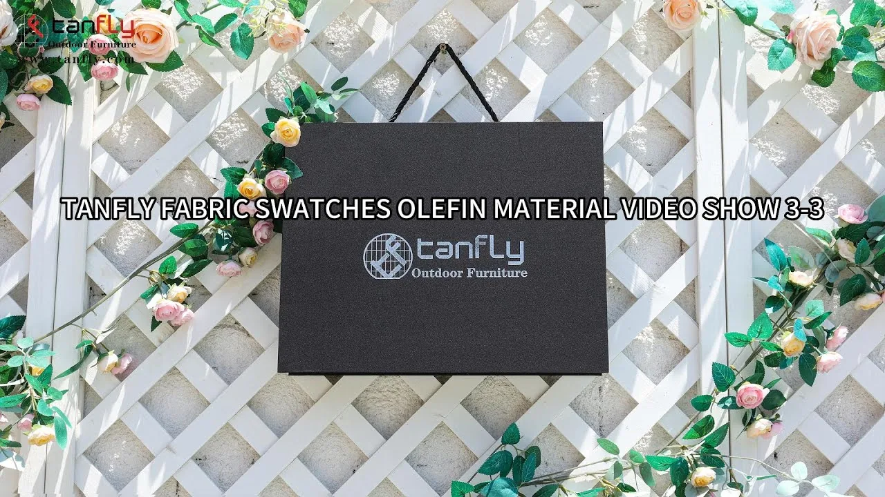 TANFLY STOF Stalen OLEFINE MATERIAAL VIDEO SHOW 3-3