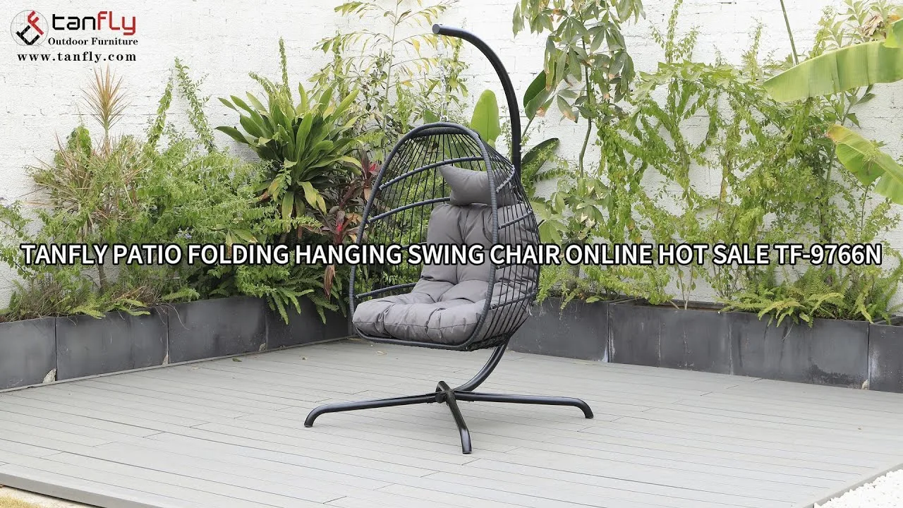 Tanfly Patio Folding Hanging Swing Chair Online Hot Sale TF-9766n