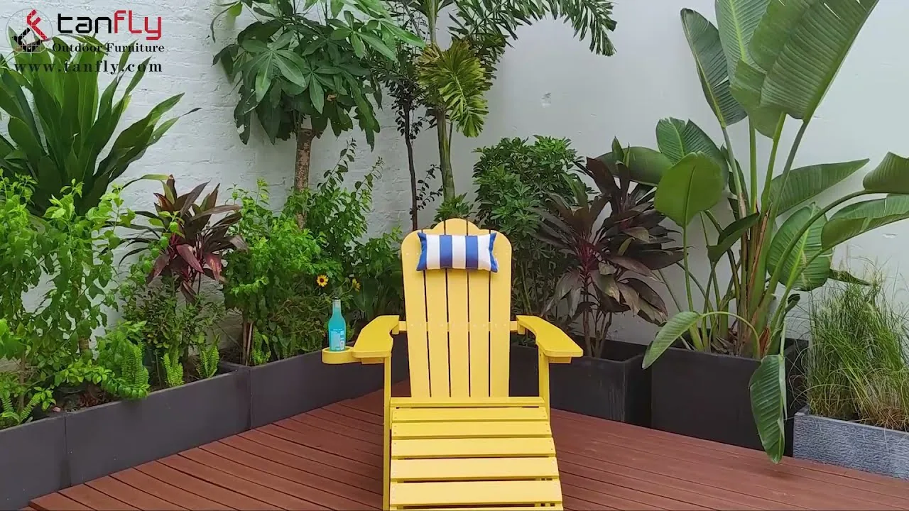 وسادة كرسي ADIRONDACK من TANFLY PATIO POLY WOOD