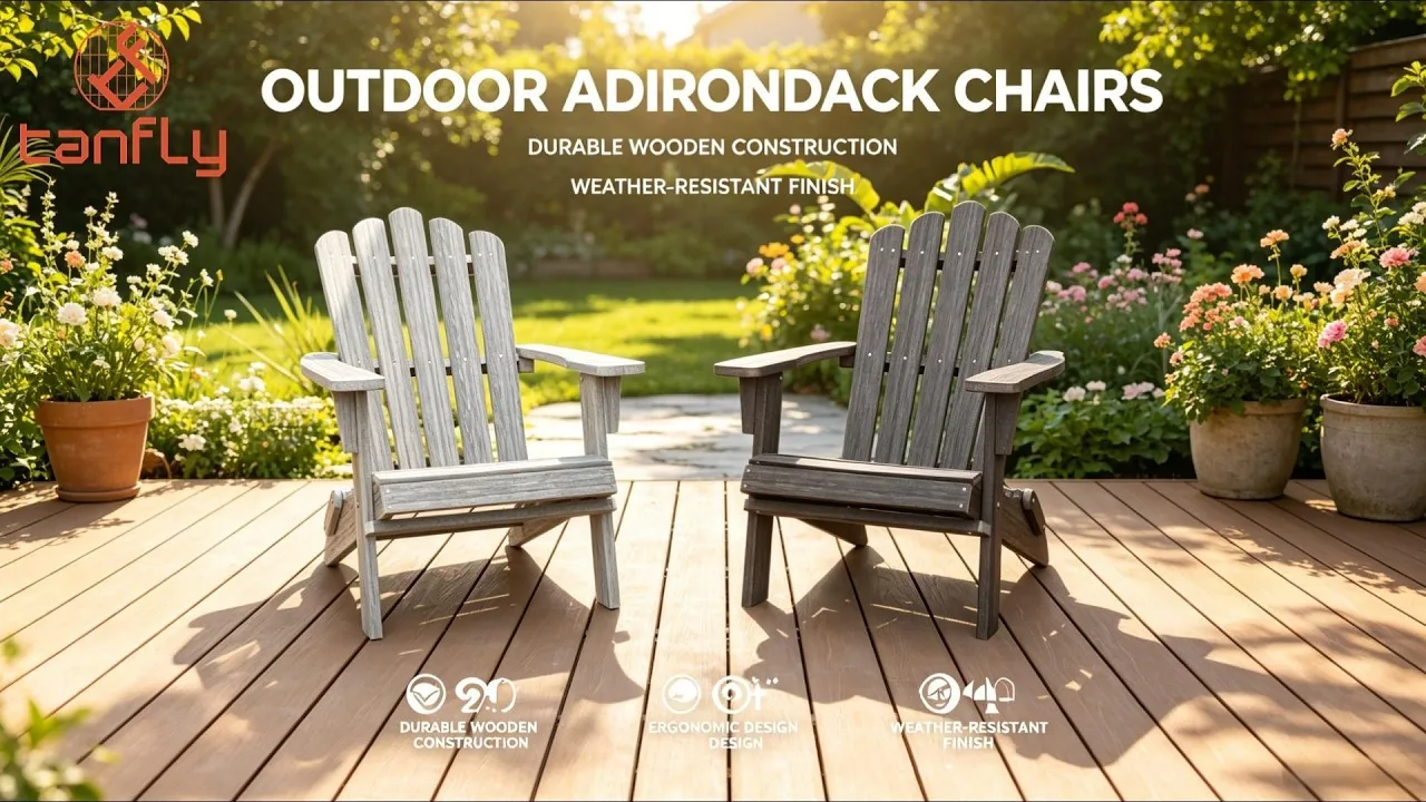 Beste opvouwbare Adirondack-stoelen voor kamperen en in de achtertuin USACAC0100067