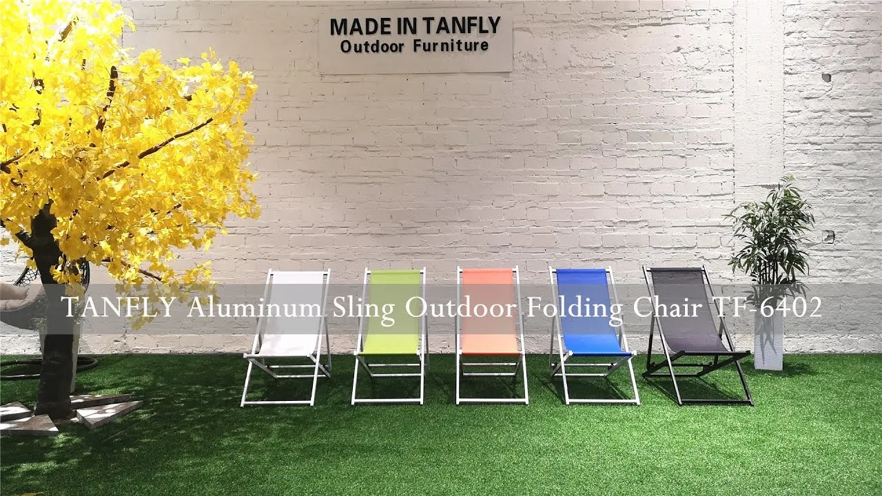 TANFLY Aluminium Sling Outdoor klapstoel TF 6402