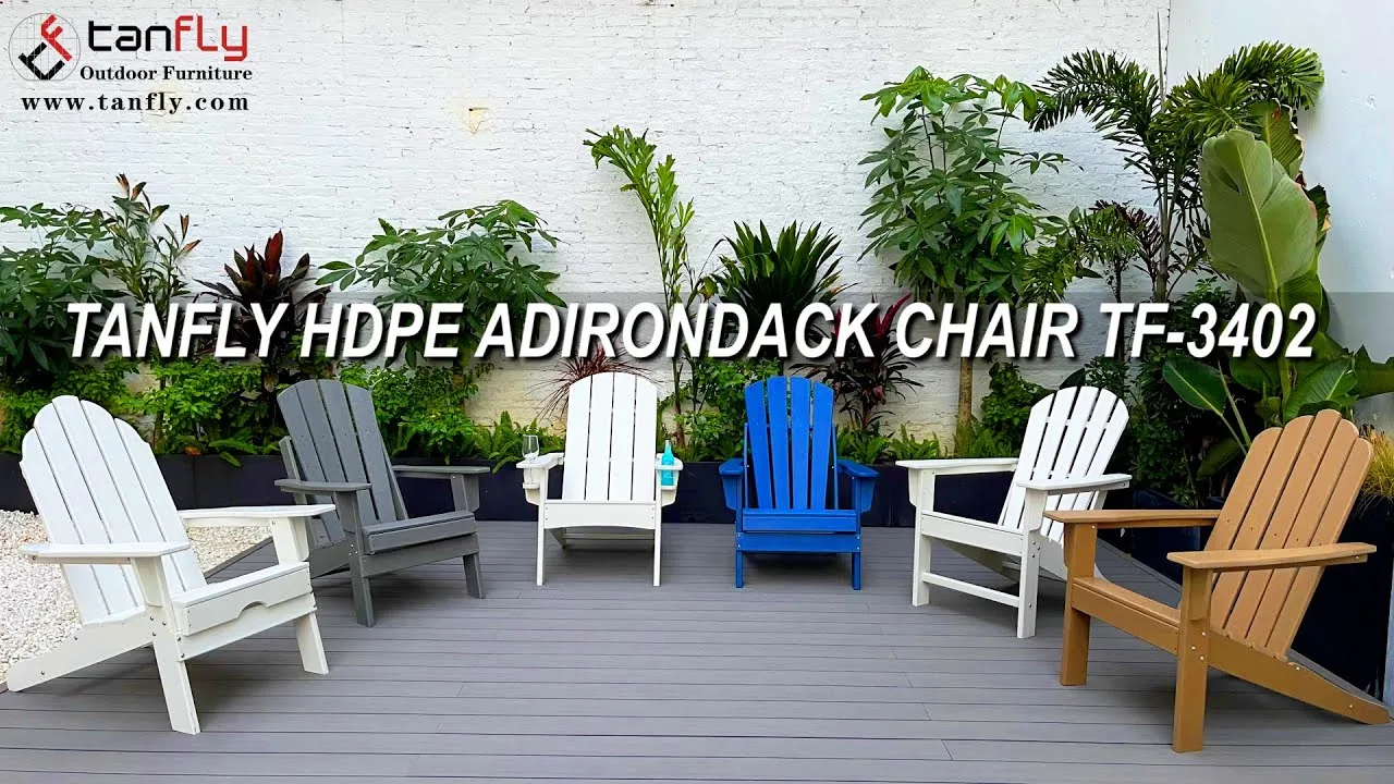 TANFLY HDPE ADIRONDACK STUHL TF-3402