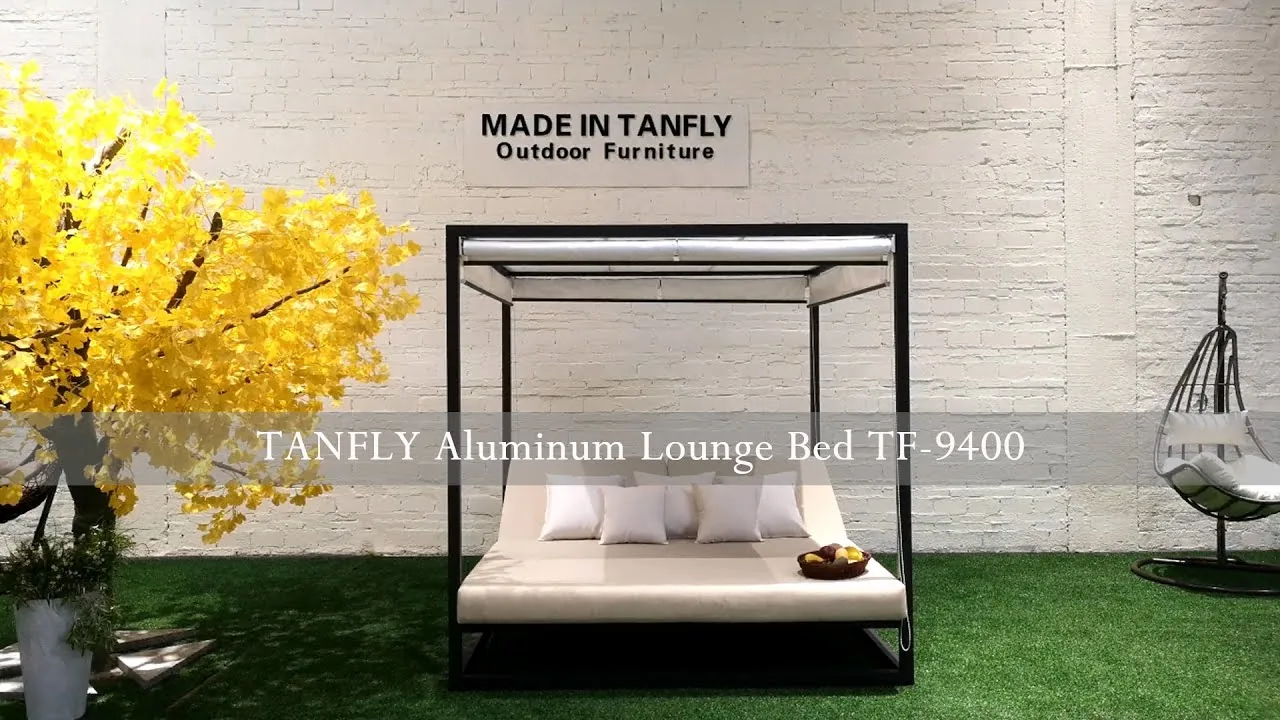 TANFLY aluminium loungebed TF 9400
