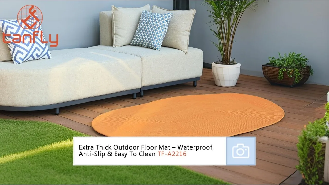 Extra dikke buitenmat - Waterdicht, antislip en gemakkelijk schoon te maken TF-A2216