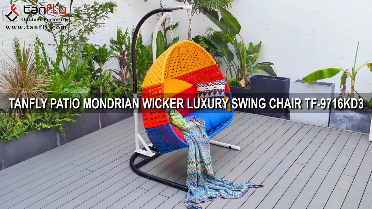 TANFLY PATIO MONDRIAN RITSEN LUXE SCHommelSTOEL TF-9716KD3