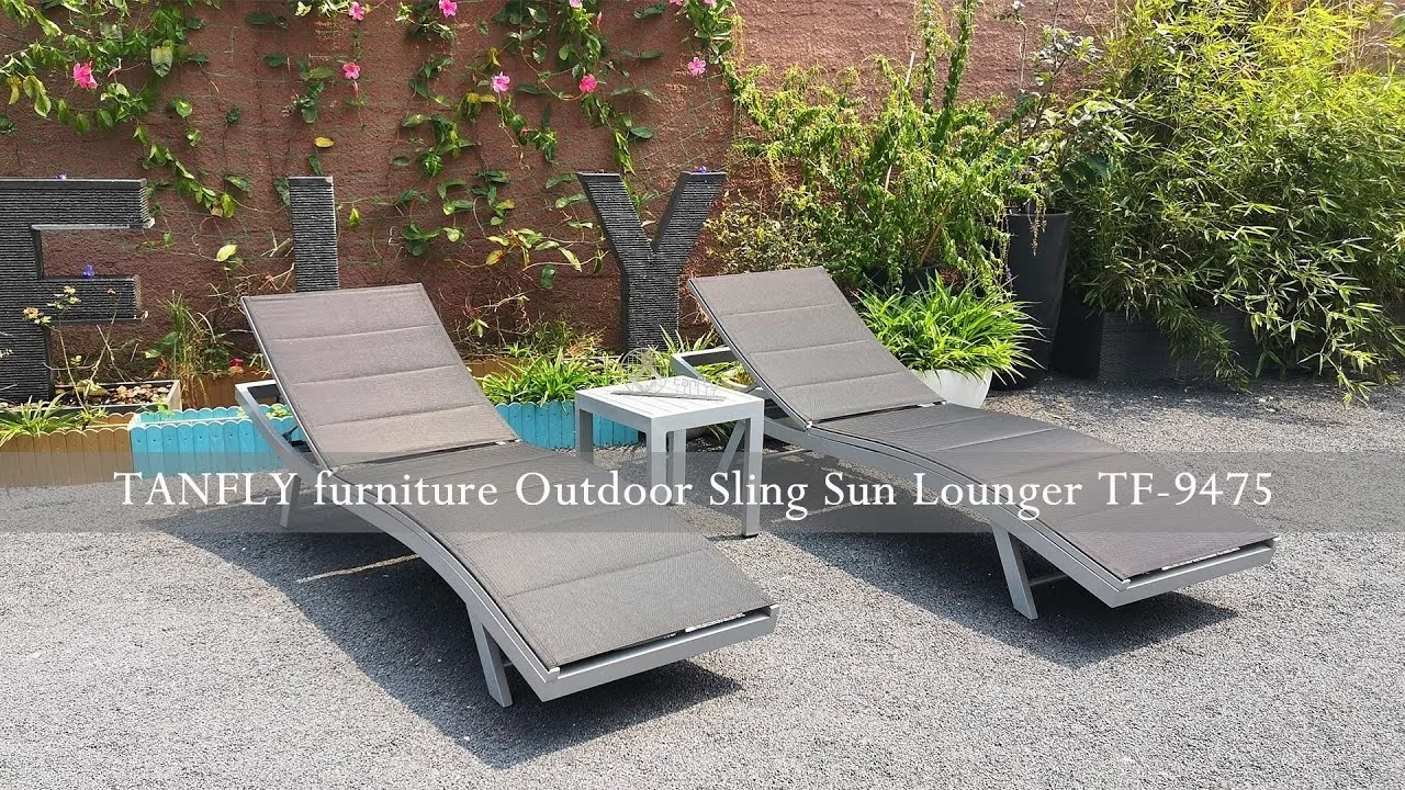 TANFLY-meubels Sling-ligstoel voor buiten TF-9475