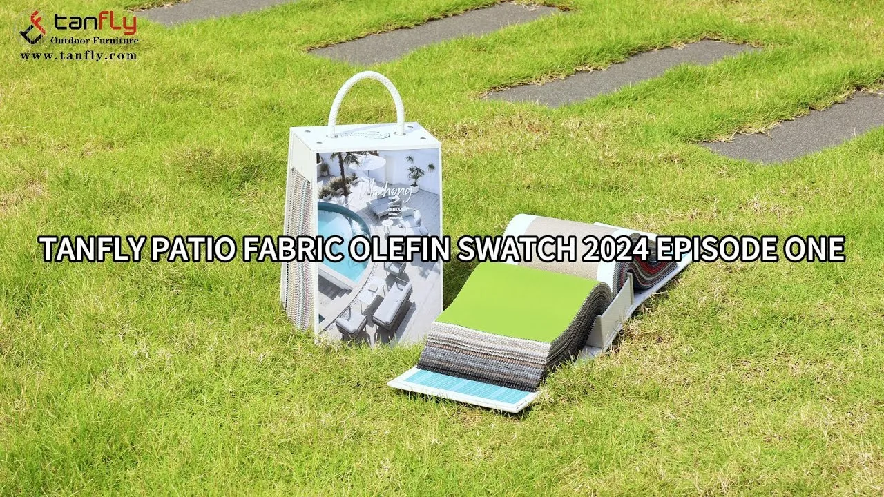 Tanfly terrasstof Olefin Swatch 2024 aflevering één
