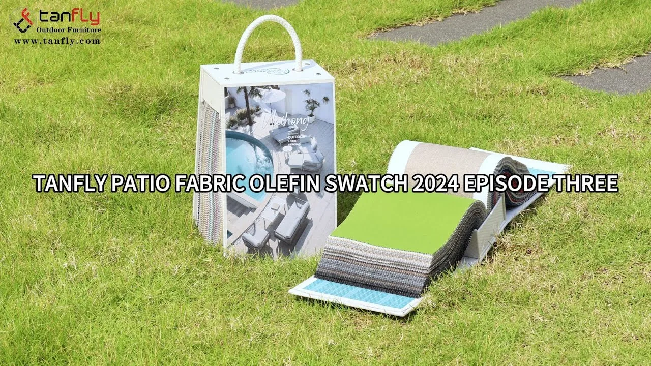 Tanfly terrasstof Olefin Swatch 2024 aflevering drie