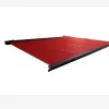 Chinese Manufacturer Aluminium PVC Coated Polycarbonate Carport Canopy caravan 4m Retractable Awning with Nature Finish