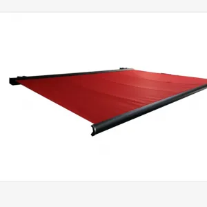 Chinese Manufacturer Aluminium PVC Coated Polycarbonate Carport Canopy caravan 4m Retractable Awning with Nature Finish
