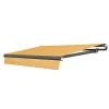 Customizable LED Electric Retractable Awning Big Size Telescopic Tarpaulin with Aluminum Frame for Door Entrance