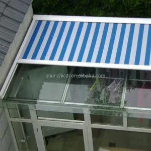 Remote Control Arcflat Roof Awning for Sunroom