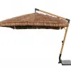 OEM Hot Sale 82 Feet Beach Umbrella Thatched Hula Umbrella Straw Parasol for Hotel Swimming Pool