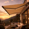 Portable Foldable Space Saving Motorized Aluminum OEM Household Retractable Awning Aluminium Outdoor