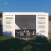Factory Price Balcony Roof Bioclimatic Electric Pergola With Adjustable Louver Blades