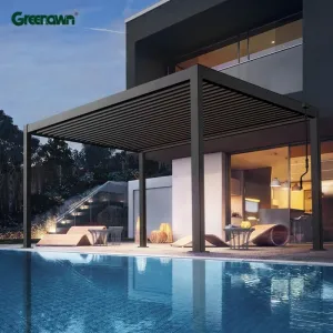 Factory Wholesale Aluminum Pergola Outdoor Gazebo for Garden