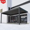 Hot Sales Manual Motorized Easy and Fast Setup Aluminum Pergolas Bioclimatic