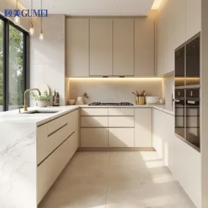 All-in-one Design Scheme Villa Hotel Custom Kitchen Cabinet Wardrobe Living Room Bedroom Whole House Design