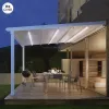 Cheap Price Electric Waterproof Opening Retractable Roof Outdoor Pergola Retractable Awnings
