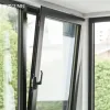Double Glazed Aluminium Tilt Turn Windows Soundproof Wood Window with Aluminum Clad Swing Open Style Elegant Doors Windows