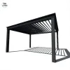 Easily Assembled Louvered Pergola Aluminium Outdoor Furniture Garden Aluminum Bioclimatic Pergola