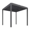 Gumei Electric Pergola Patio Cover Roof 4x4 4x3 Bioclimatic Motorized Aluminium Outdoor Louvered Pergola