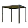 Gumei 3X3m 3X4m Bioclimat Pergiola Exterior Garden Buildings Waterproof Bioclimatic Manual Louvered Aluminium Pergola