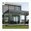 Hot Sale Popular Design Aluminum Frame Glass House Outdoor Winter Garden Glass Sunroom
