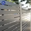 Hot Sales Safety Post Aluminium Privacy Fence Popular Aluminum Horizontal Slat Fencing