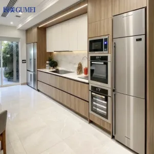 Hours Contemporary Modular L Shape Kitchen Furniture Modern Kitchen Design Custom Kitchen Storage Cabinet Made in China