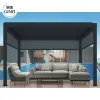 Luxury Garden Gazebo OutdoorGardening Gazebo Aluminium Waterproof Outdoor Garden Gazebo Pergola
