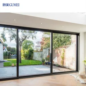 Minimalist Design Heavy Duty Sliding Door House Exterio Patio Aluminum Door Beautiful Balcony Sliding Glass Doors